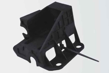 Heavy-Duty Wheel Chock with Integrated Spike