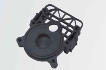 Black Plastic Electronic Component Mount