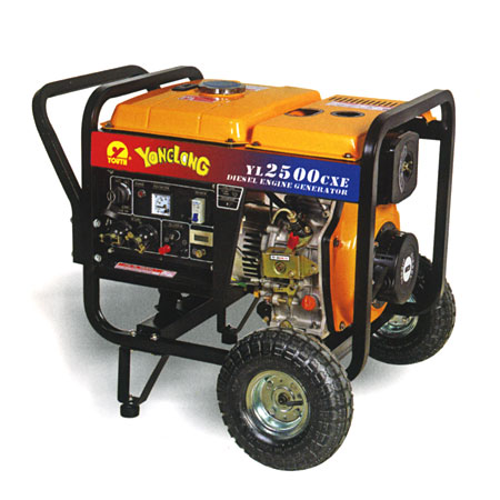 Diesel Engine Generator with Integrated Controls