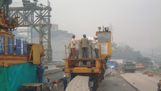 Girder Carrier for Rail Transit Construction