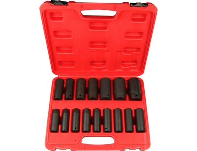 Impact Socket Set with Carrying Case