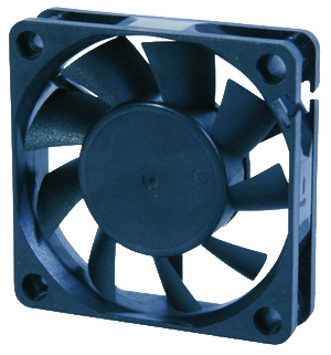 Axial Case Fan for Electronics Cooling