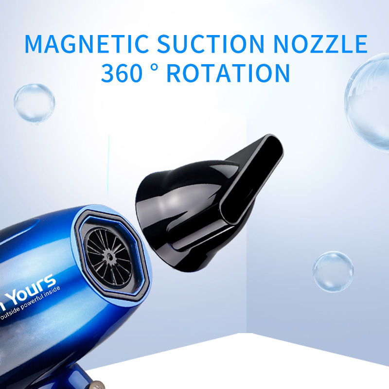 Yours AC Hair Dryer Powerful with Magnetic Nozzle - Image 3