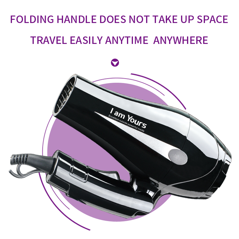 Foldable Travel Hair Dryer with Diffuser