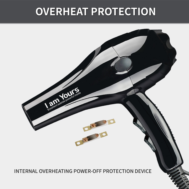 Wall-Mounted AC Motor Hair Dryer