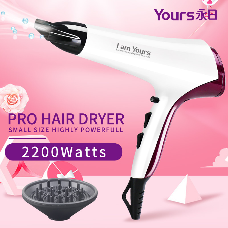 YOURS Pro Hair Dryer with Concentrators - Image 3