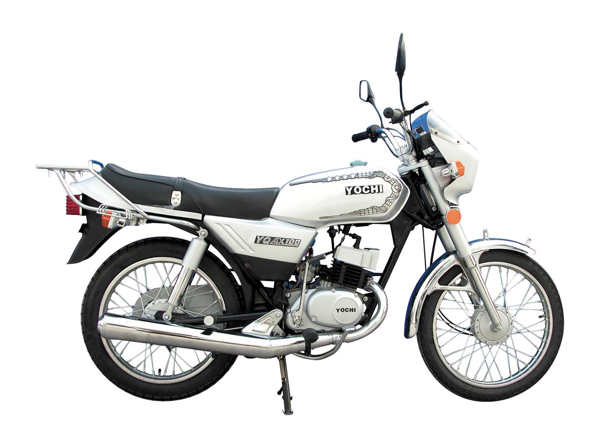 Urban Commuter Motorcycle with Step-Through Frame