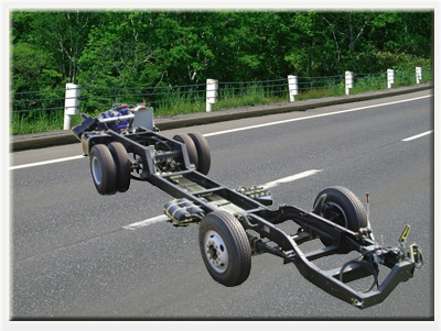 Heavy-Duty Truck Rolling Chassis