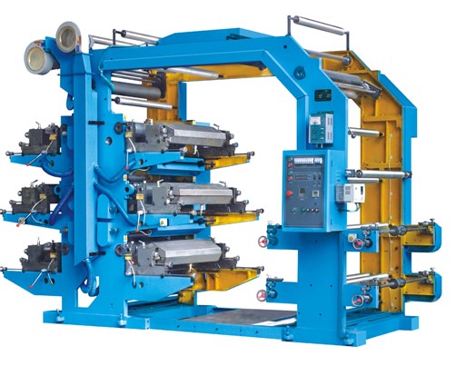 Six-Color Flexographic Printing Machine