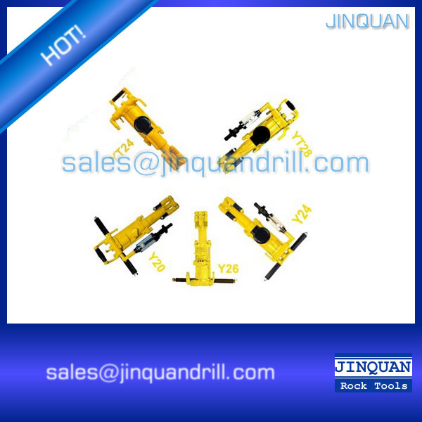 YT28 Pneumatic Rock Drill equipment overview