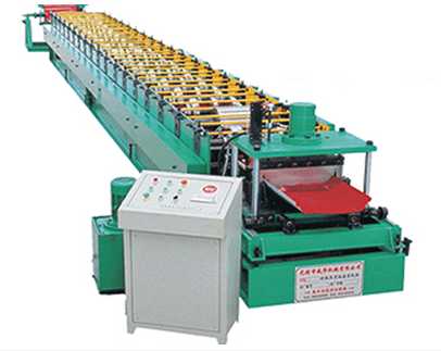 Seamer-Hidden Roof Panel Roll Forming Machine