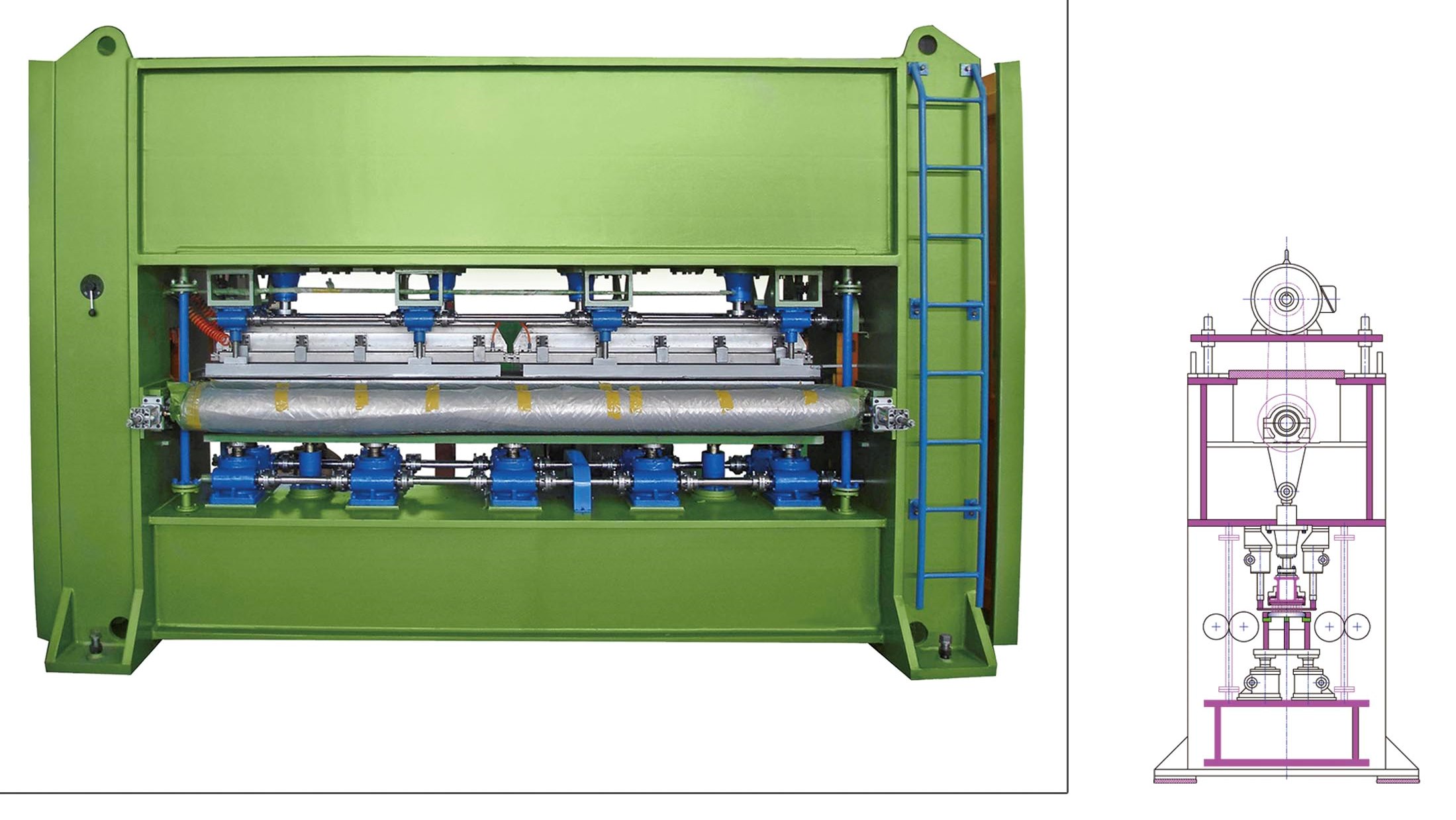 Rib Fabric Needle Loom