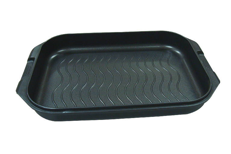 Non-Stick Grill Pan with Ridged Surface