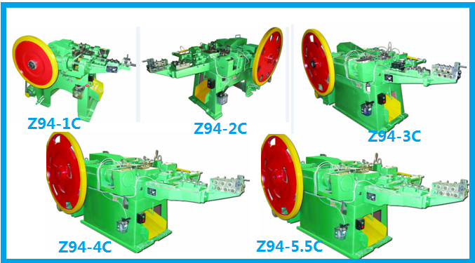 Z94 series nail making machine hardware