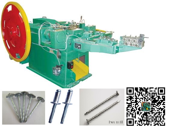 Automatic High Speed Wire Nail Making Machine