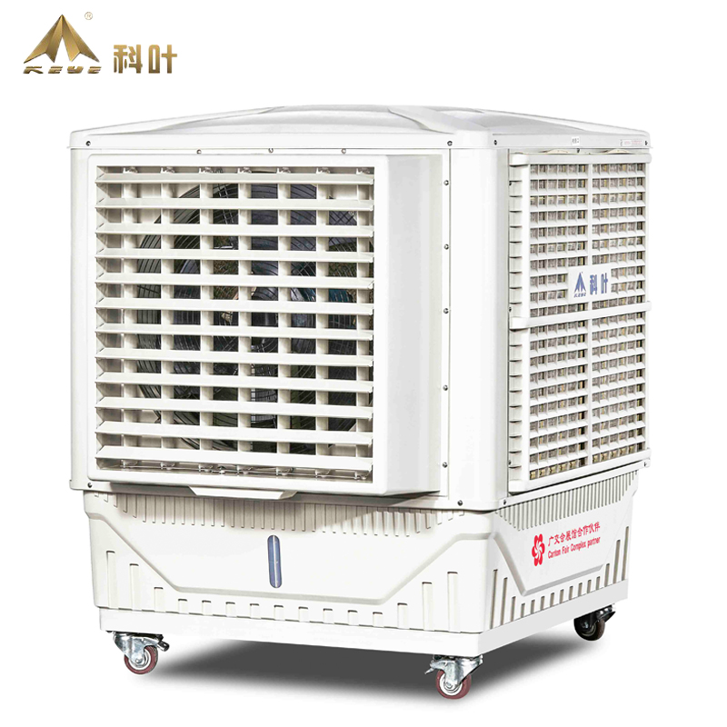 Industrial evaporative air cooler unit