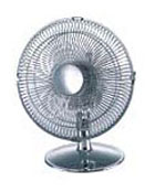 Adjustable Tilt Table Fan with Metal Grill