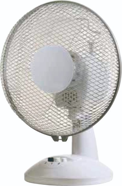 Electric Desk Fan with Oscillation