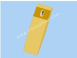 Electronic Component with Oval Opening