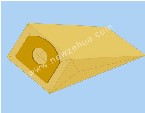 Trapezoidal Carbide Insert for Machining
