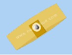 Light-Sensitive Circular Sensor on Gold Substrate