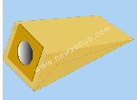 Trapezoidal Metal Cutting Insert