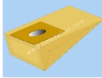 Trapezoidal Cutting Insert for Metal Machining