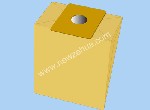Mounting Block with Centered Hole