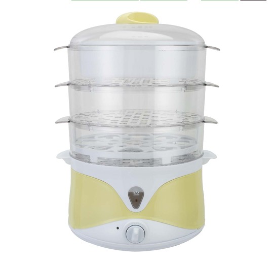 Multi-Tiered Food Steamer with Timer