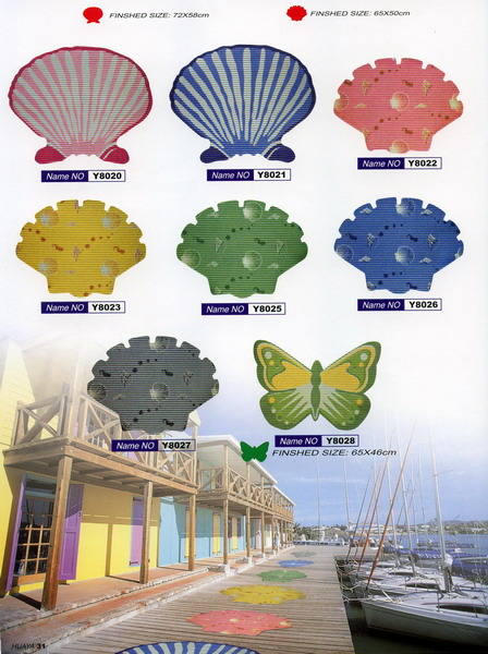 Decorative PVC Household Mat
