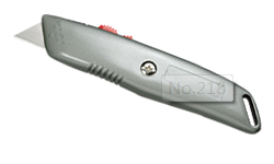 Zinc Alloy Retractable Blade Utility Knife