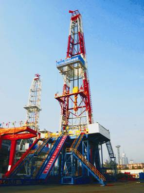Land Petroleum Deep Well Drilling Rig