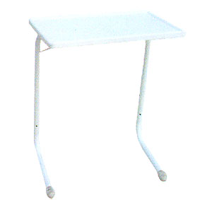 Adjustable Height Folding Table