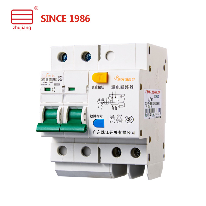 ZK47LE-63B arc fault circuit breaker RCCB with Earth Leakage - Image 3