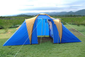 Spacious Camping Tent with Robust Frame