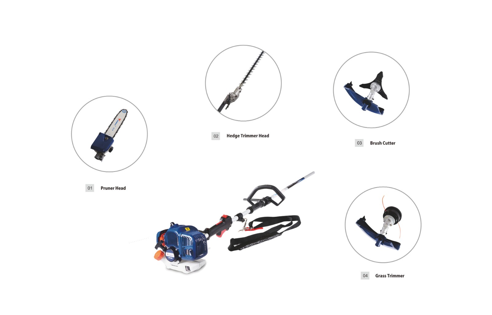 ZMG2602 MULTIFUNCTION GASOLINE TREE PRUNER - Image 3