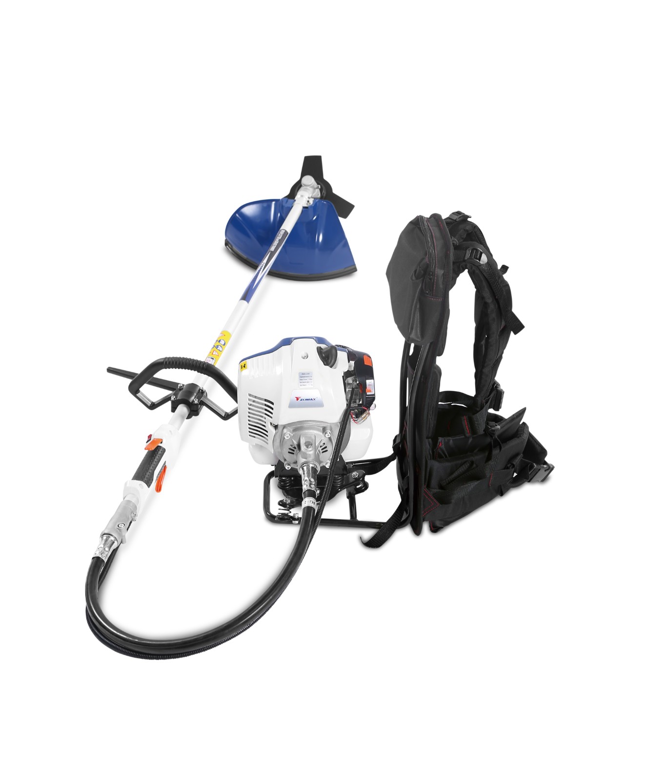 ZOMAX 52cc 53cc Brush Cutter Trimmers ZMG5305 Desbrozadora Desmalezadora Backpack - Image 2