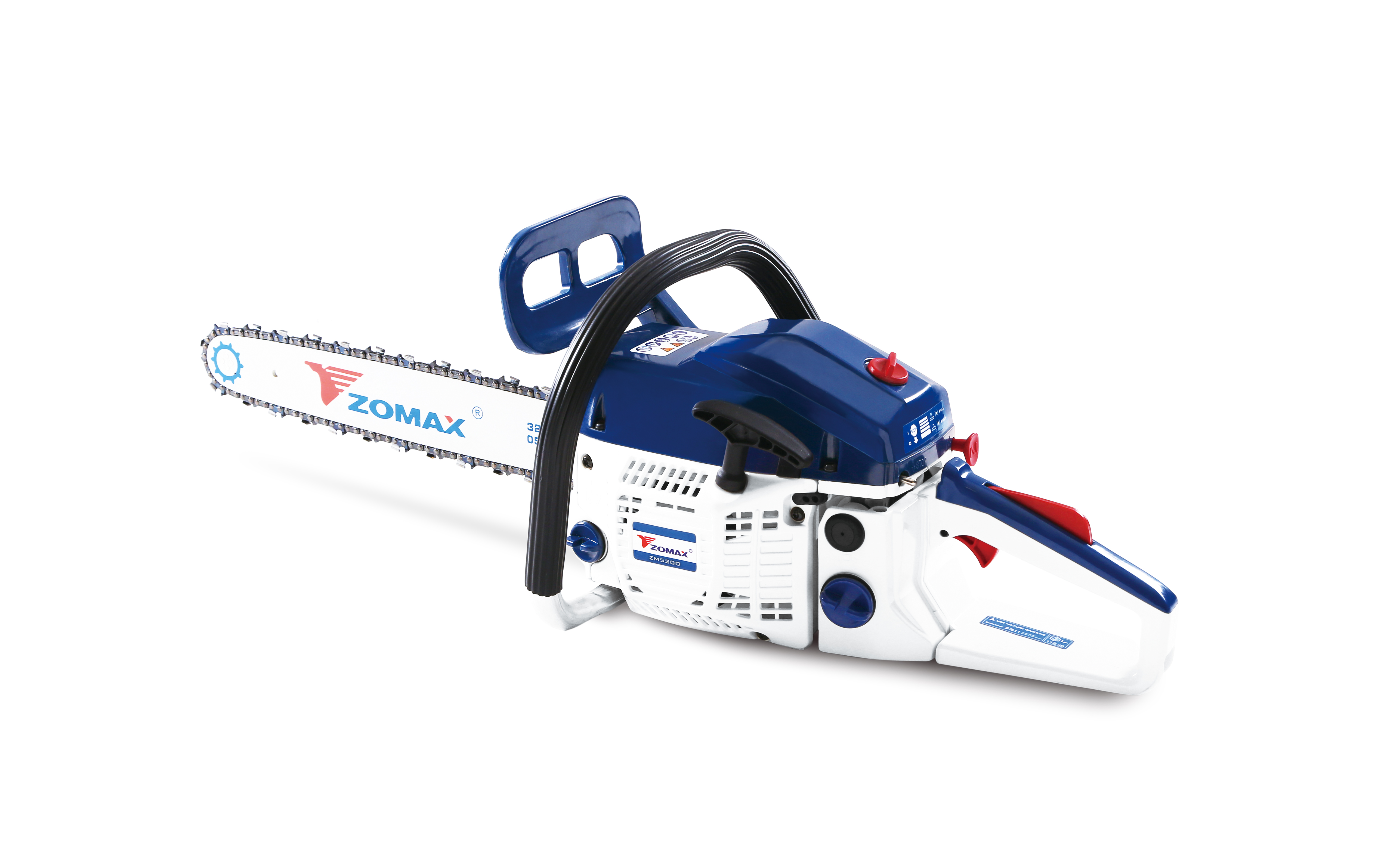 ZOMAX ZM5200 49.8CC EXCELLENT POWER CHAINSAW STABLE QUALITY - Image 2
