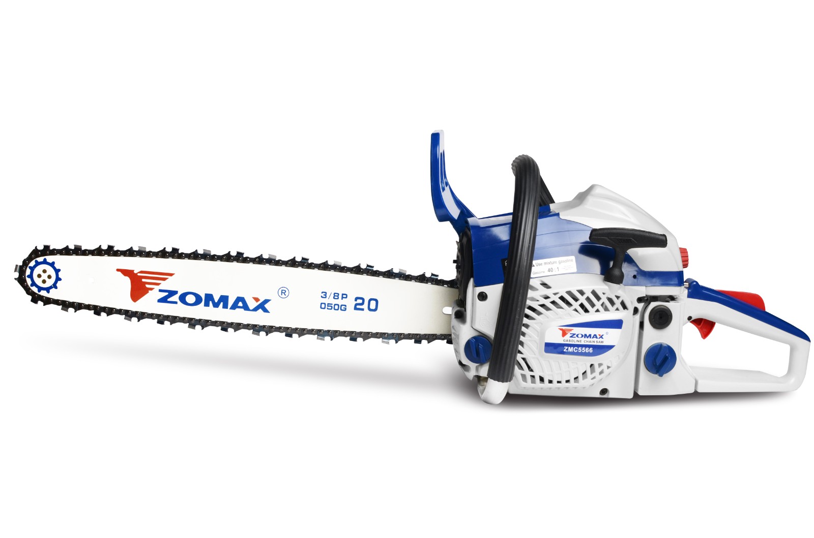 ZOMAX ZMC5566 54CC 2.5kW Gasoline Chainsaw Garden Tools Wood Cutting Machine - Image 3