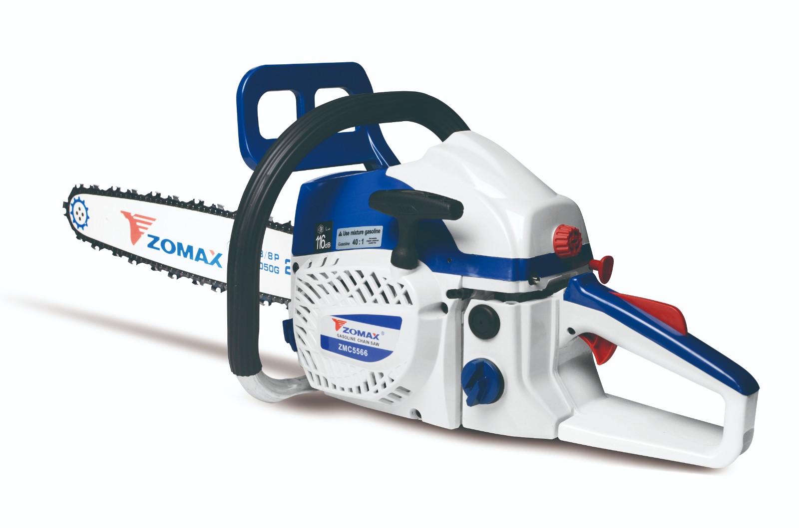 ZOMAX ZMC5566 54CC 2.5kW Gasoline Chainsaw Garden Tools Wood Cutting Machine - Image 2