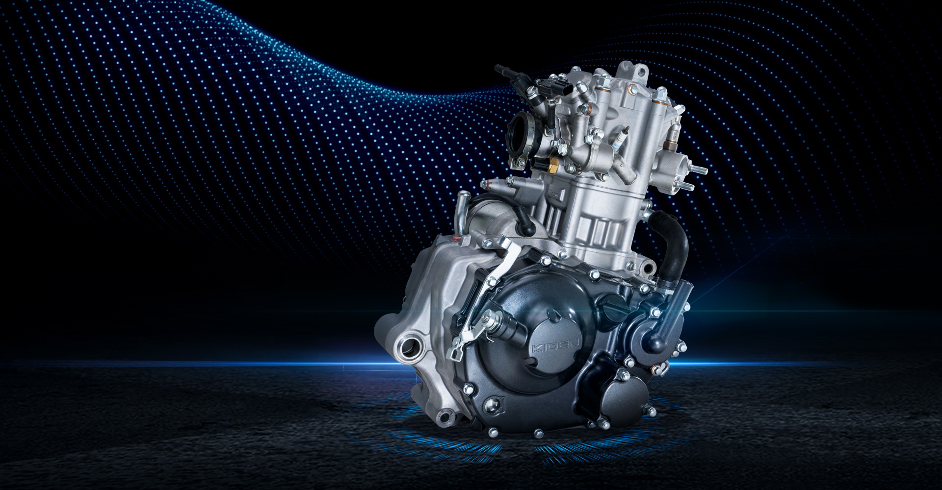 High performance 198cc liquid-cooled engine