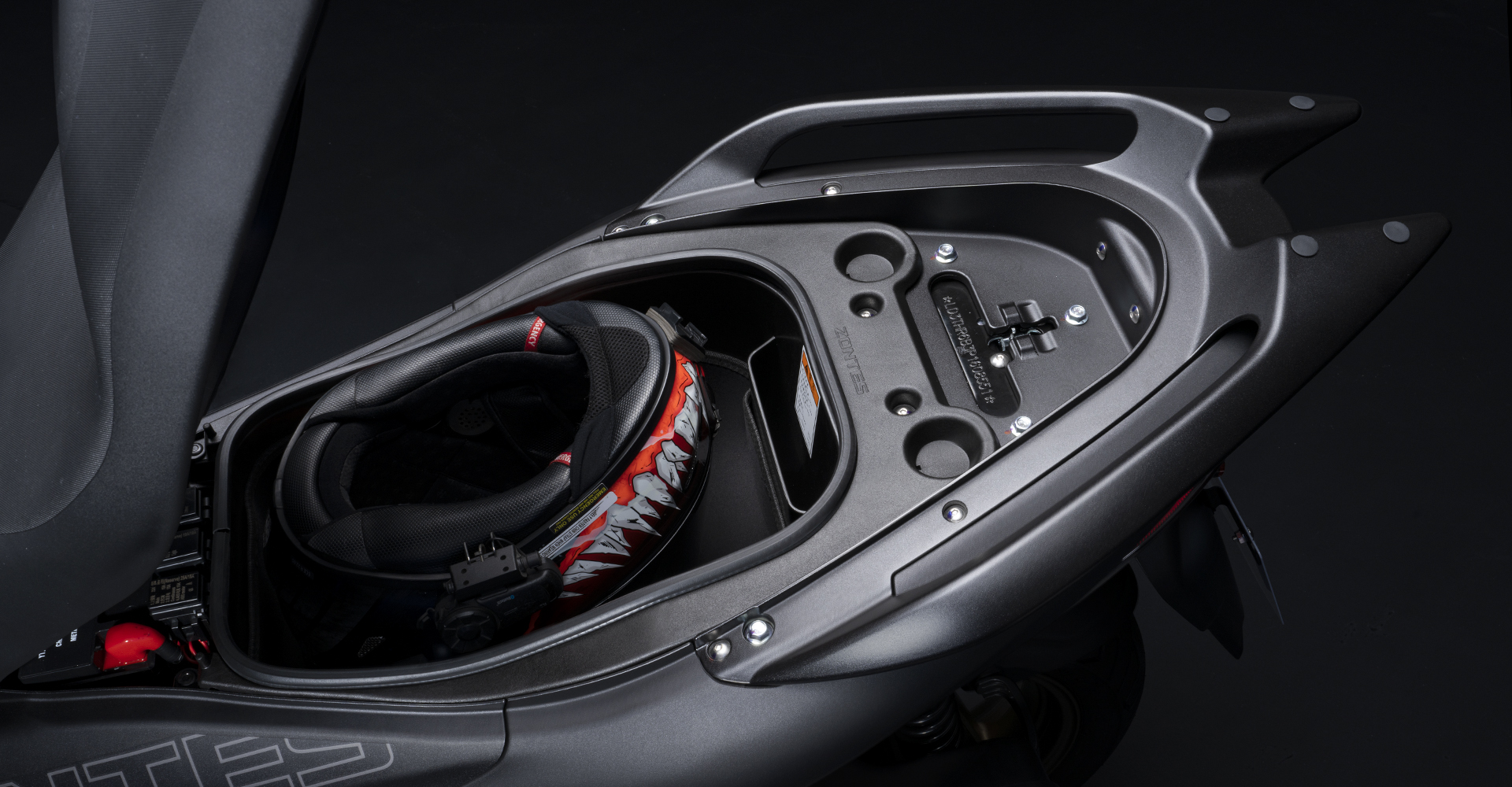 Under-seat storage compartment