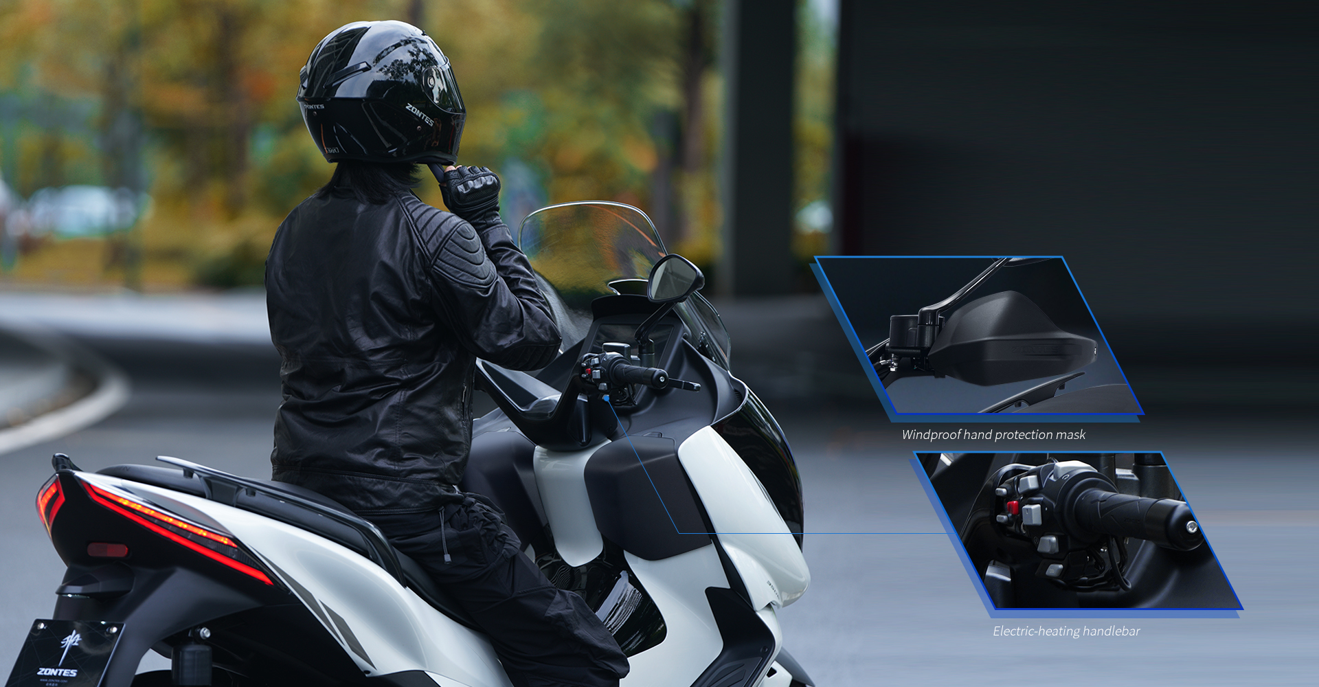 Heated handlebars and hand protection