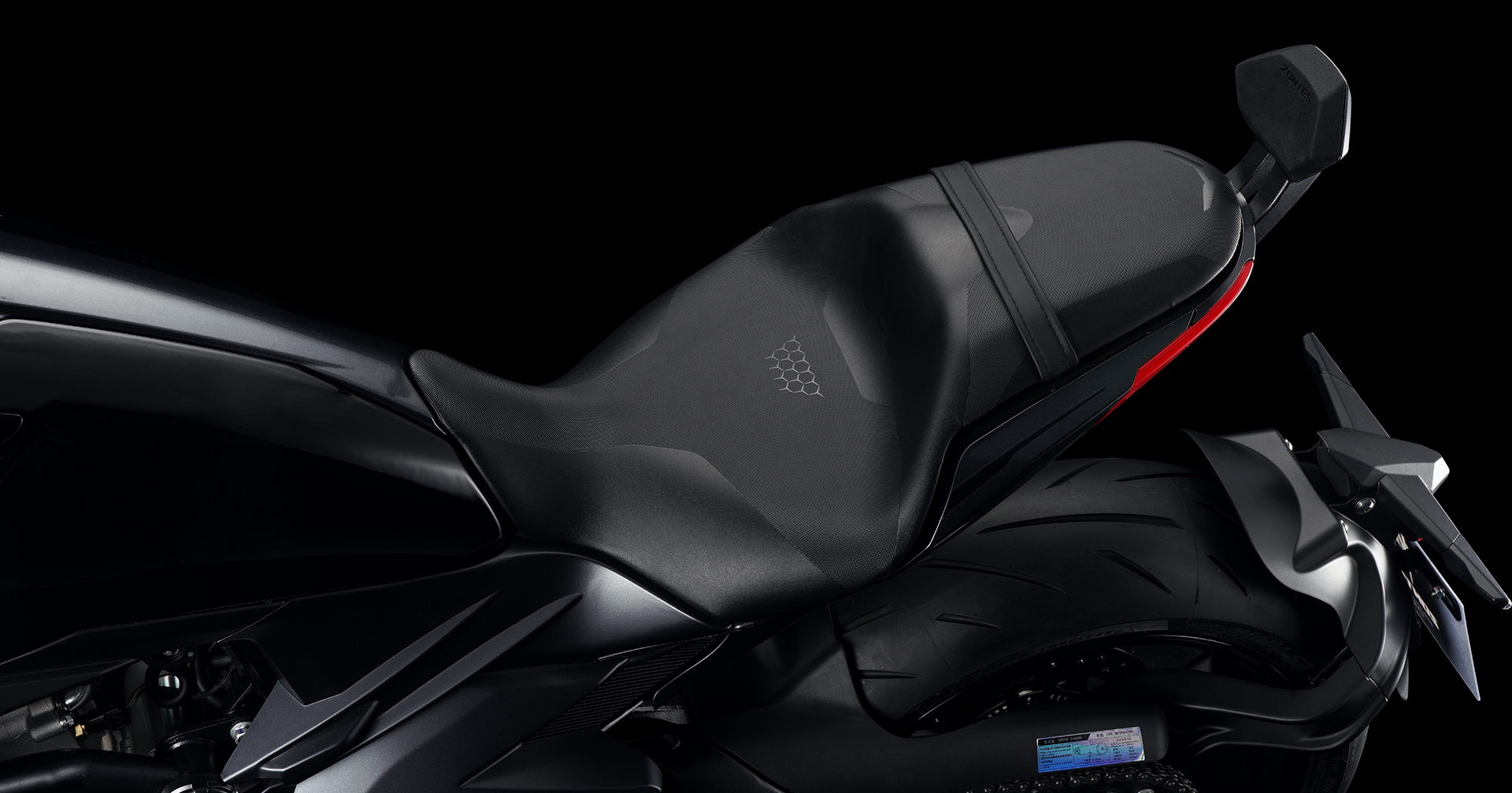 Rear seat and tail section design