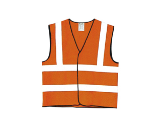 High-Visibility Safety Vest with Reflective Stripes