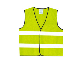 High-Visibility Safety Vest for Industrial Environments