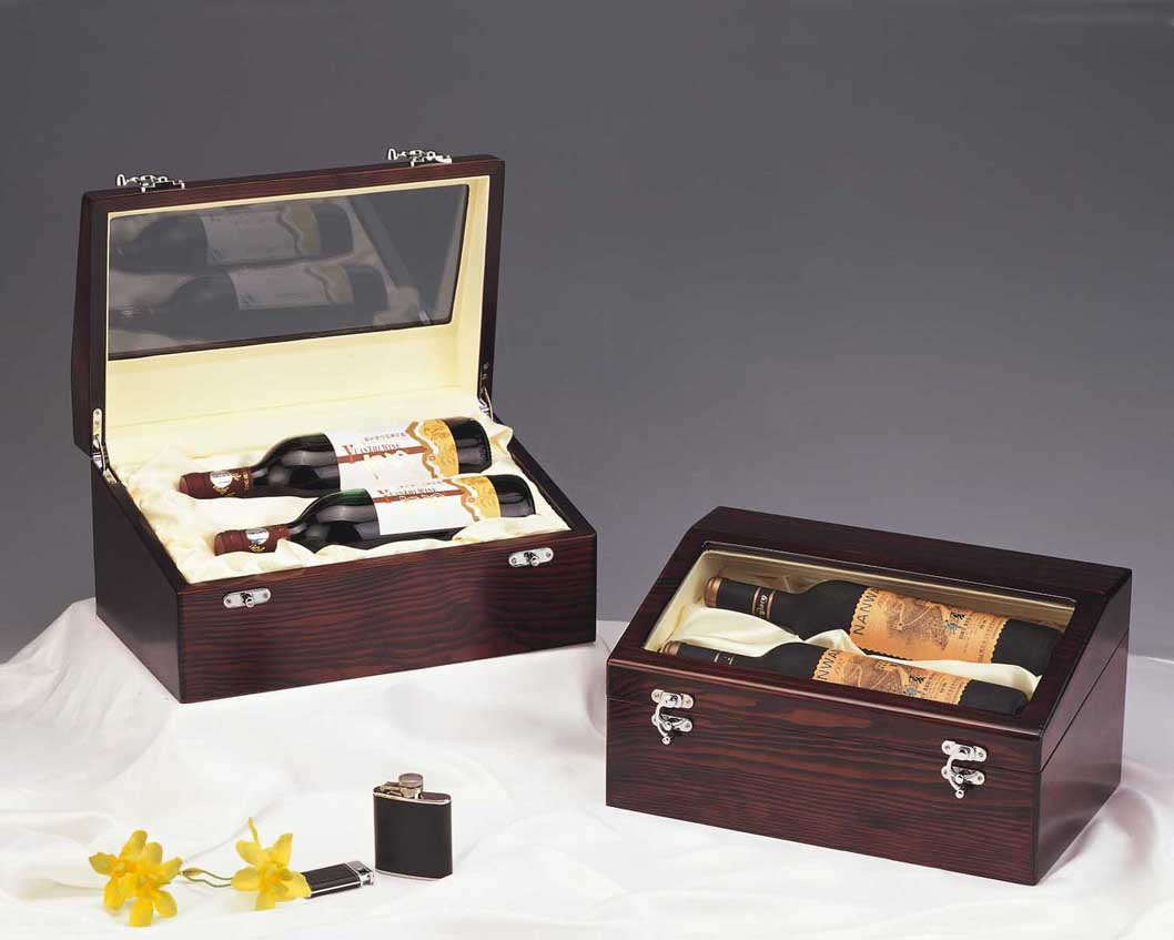 Wine Gift Set with Wooden Box